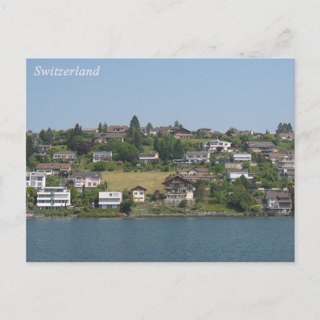 Schweiz Postkarte (Vorderseite)