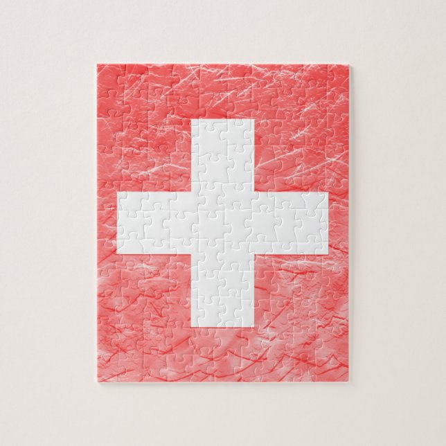 Schweiz Puzzle (Vertikal)
