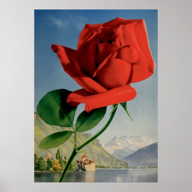 Schweiz Reisen Poster (Vorne)