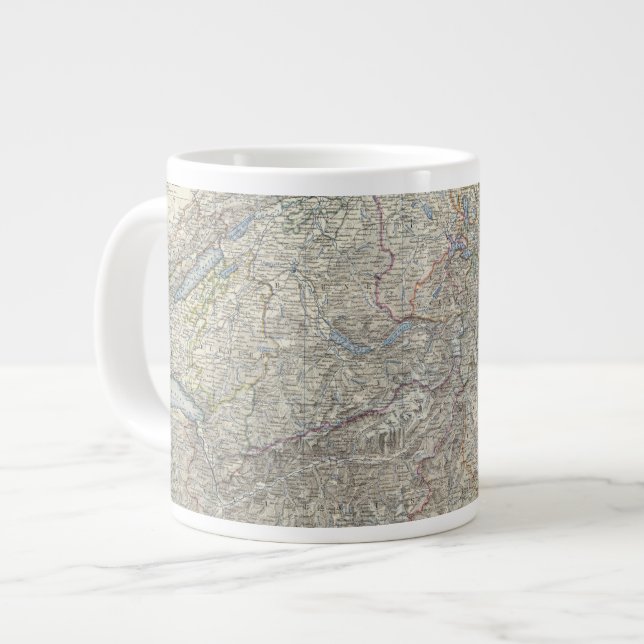Schweiz, Savoy, Piemont Jumbo-Tasse (Vorderseite Links)