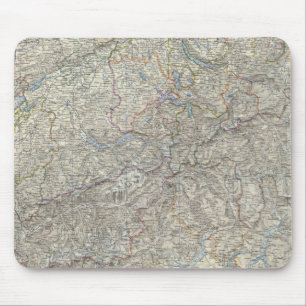 Schweiz, Savoy, Piemont Mousepad