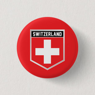 Schweiz-Schild Button