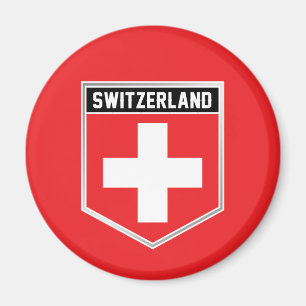 Schweiz-Schild Magnet