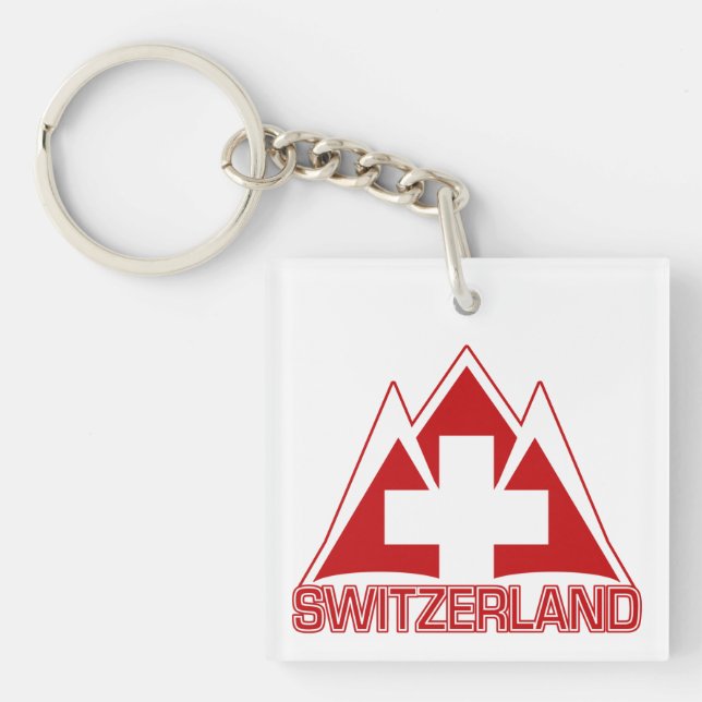 SCHWEIZ SCHLÜSSELANHÄNGER (Vorderseite)