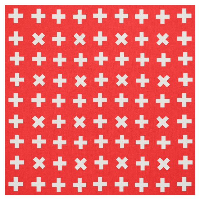 Schweiz & Schweiz Flag Mode, Reise/Sport Stoff (Muster)