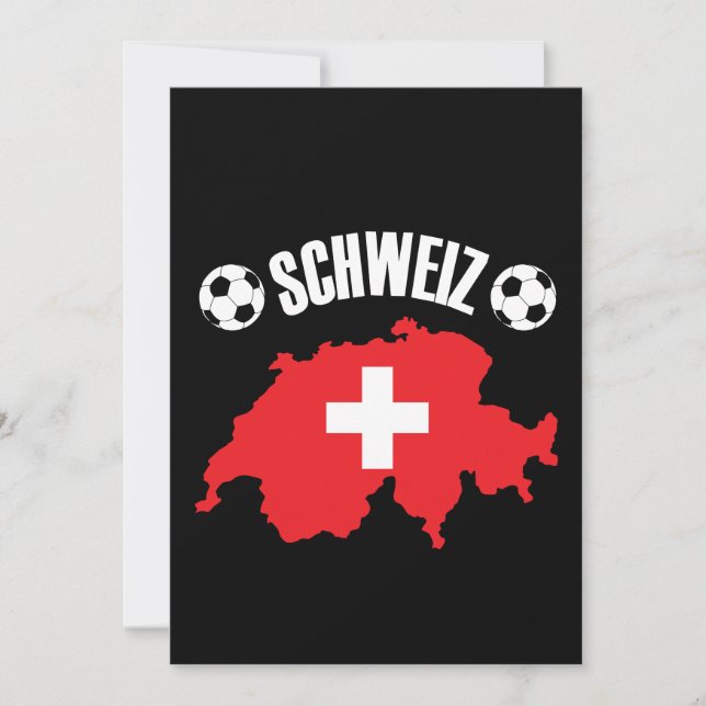 Schweiz Schweiz Map Soccer (Vorderseite)
