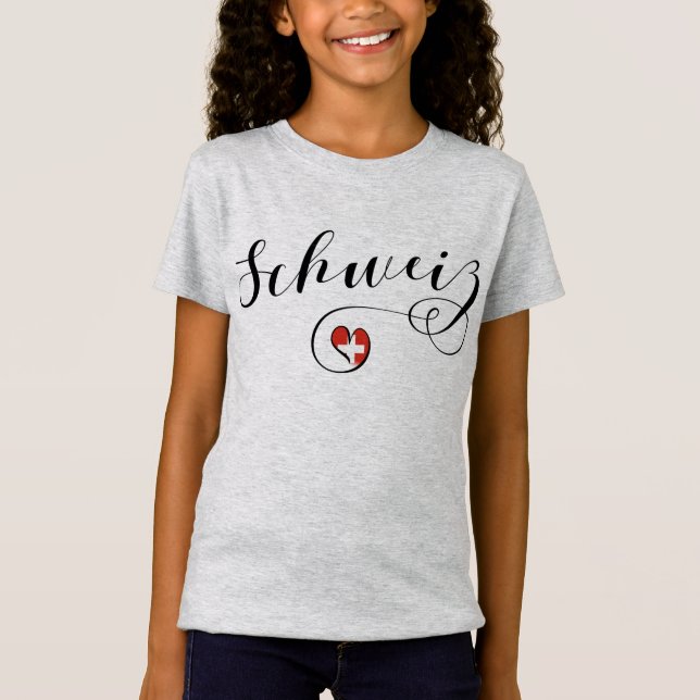 Schweiz, Schweiz, Schweiz T-Shirt (Vorderseite)