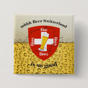 Schweiz - Schweiz - Svizzera - Svizra - Switzerlan Button