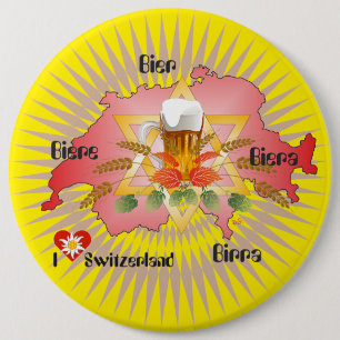 Schweiz - Schweiz - Svizzera - Svizra - Switzerlan Button