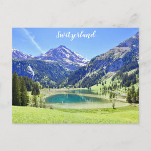 Schweiz Schweizer Alpen Foto für Ausflüge Postkarte
