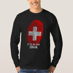 Schweiz Schweizer Flagge Fan Liebe T-Shirt