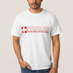 SCHWEIZ - Shirts - wählen Sie Stil & Farbe