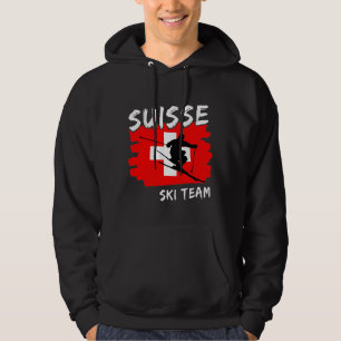 Schweiz Ski Hoodie