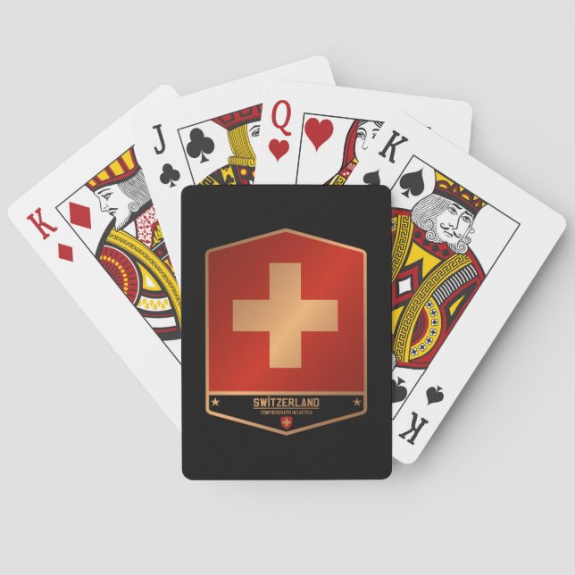Schweiz Spielkarten (Rückseite)