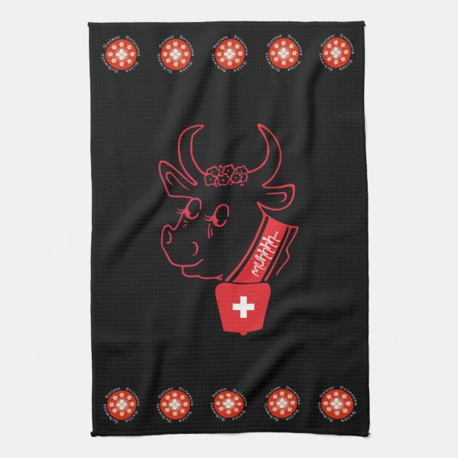 Schweiz - Suisse - Svizzera Geschirrtücher (Vertikal)