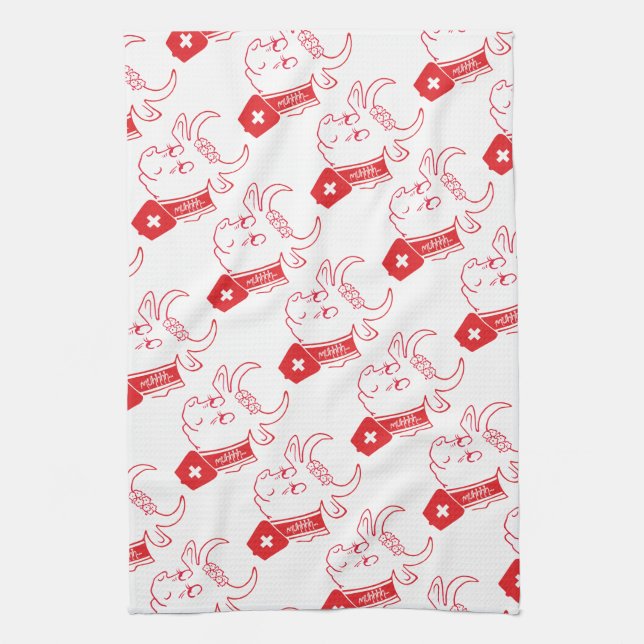 Schweiz - Suisse - Svizzera Geschirrtücher (Vertikal)