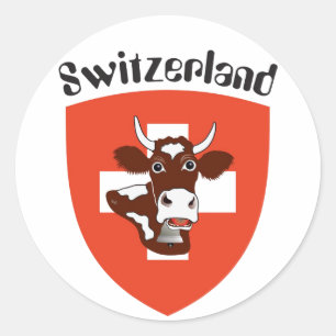 Schweiz Suisse Svizzera Svizra Aufkleber