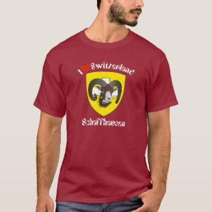 Schweiz Suisse Svizzera Svizra Schaffhausen T-Shirt