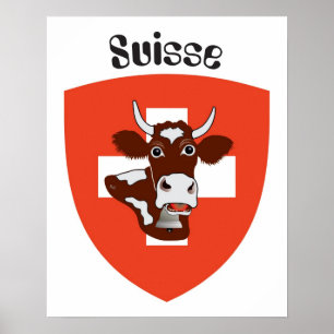 Schweiz, Suisse, Svizzera, Svizra, Schweiz Poster