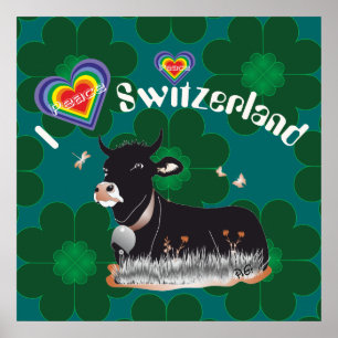 Schweiz, Suisse, Svizzera, Svizra, Schweiz Poster