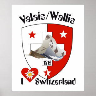 Schweiz, Suisse, Svizzera, Svizra, Schweiz Poster