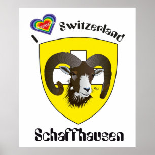 Schweiz, Suisse, Svizzera, Svizra, Schweiz Poster
