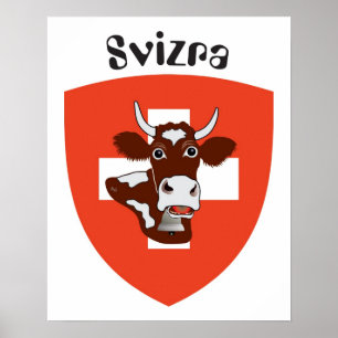 Schweiz, Suisse, Svizzera, Svizra, Schweiz Poster