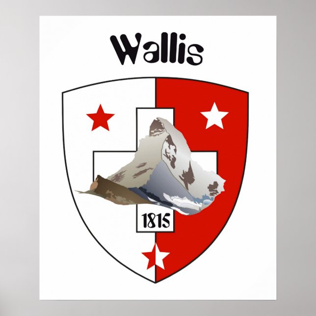 Schweiz, Suisse, Svizzera, Svizra, Schweiz Poster (Vorne)