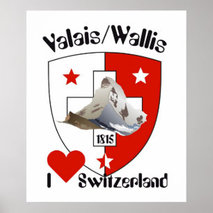 Schweiz, Suisse, Svizzera, Svizra, Schweiz Poster
