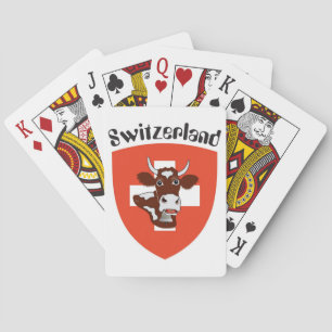 Schweiz Suisse Svizzera Svizra Spielkarten