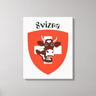 Schweiz Suisse Svizzera Svizra Switzerland Leinwanddruck