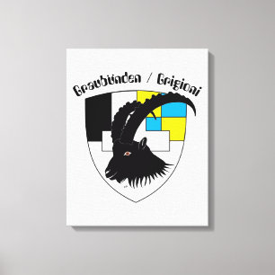 Schweiz Suisse Switzerland Graubünden Leinwanddruck