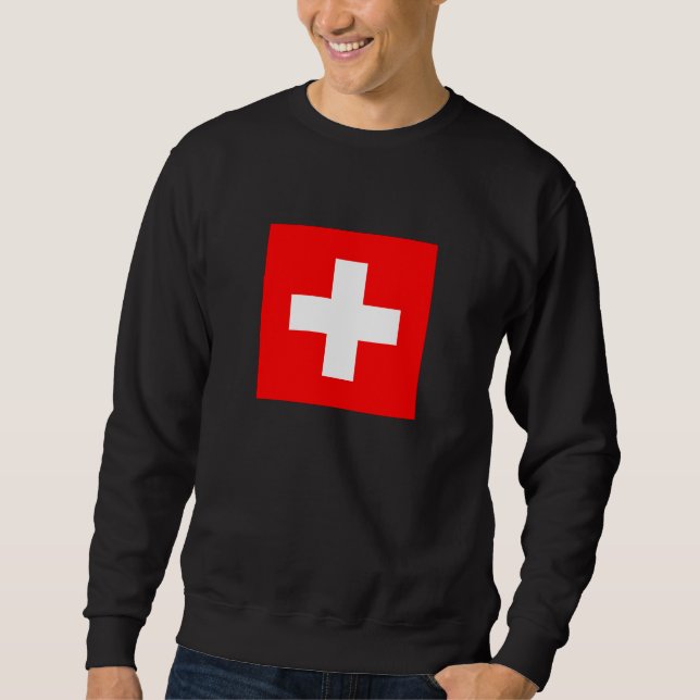 Schweiz Sweatshirt (Vorderseite)