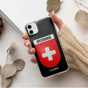 Schweiz Switzerland Schweizer vintage Wappen Case-Mate iPhone Hülle