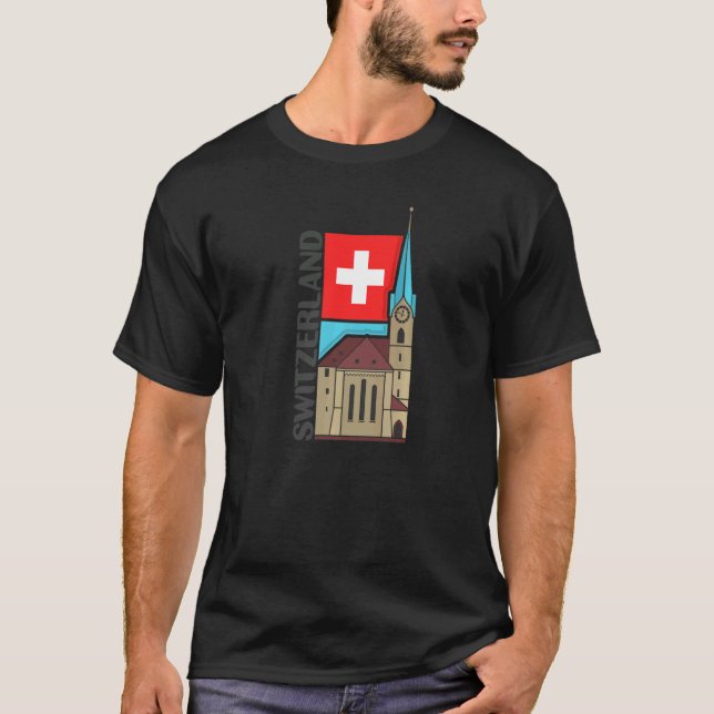 Schweiz T-Shirt (Vorderseite)
