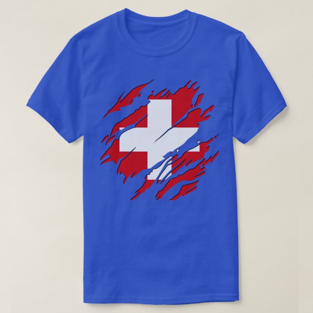 Schweiz T-Shirt (Design vorne)