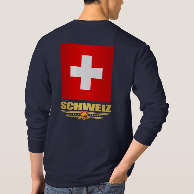 Schweiz T-Shirt (Rückseite)