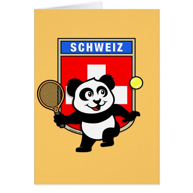 Schweiz Tennis Panda (Vorne)