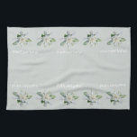Schweiz Text Edelweiss Küchenhandtücher Küchentuch<br><div class="desc">Schweizer Edelweiss Küchentücher. Schweizer Textilien Küchentücher mit Edelweiss Blume.</div>