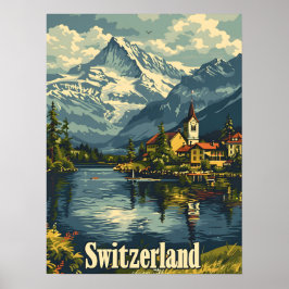 Schweiz Tranquility: Sevilla Poster