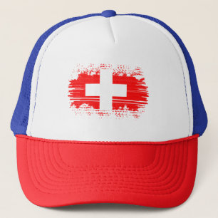 Schweiz Truckerkappe