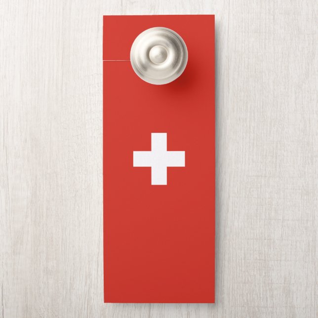 Schweiz Türanhänger (Auf Knauf)