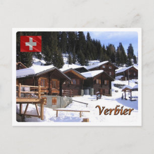 Schweiz - Verbier - Postkarte