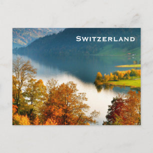 Schweiz Vintage Tourismus Hinzufügen Postkarte