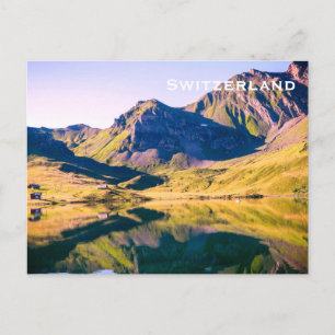Schweiz Vintage Tourismus Hinzufügen Postkarte