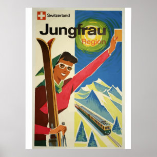 Schweiz - Vintage Travel Poster