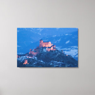 SCHWEIZ, Wallis/Wallis, SION: Basilique de France Leinwanddruck