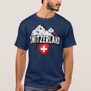 Schweiz Zuhause Berge Schweiz T-Shirt