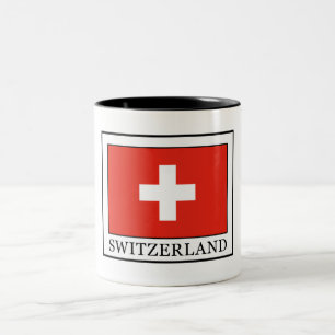 Schweiz Zweifarbige Tasse