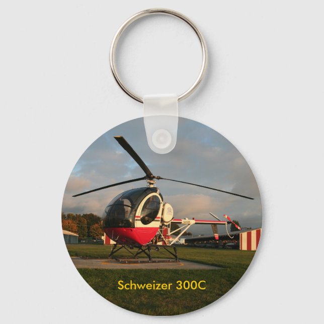 Schweizer 300C Schlüsselanhänger (Vorderseite)